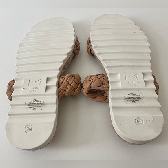 Marc Fisher Jaimee Espadrille Slide Sandal 5M - Picture 7 of 8